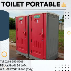 Sewa Toilet Portable Standar Kloset Duduk Bekasi Timur