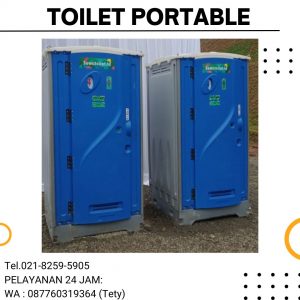 Sewa Toilet Portable di Kawasan Industri Marunda Center Bekasi