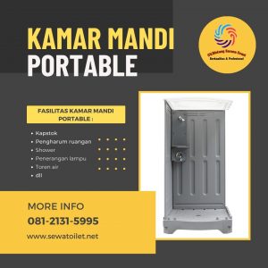 Rental Kamar Mandi Portable Bekasi International Industrial Estate