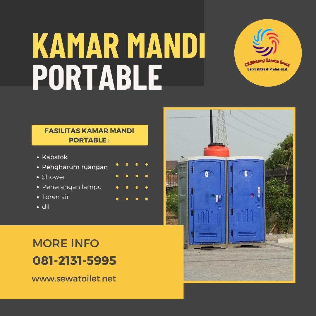 Rental Kamar Mandi Portable Bekasi International Industrial Estate