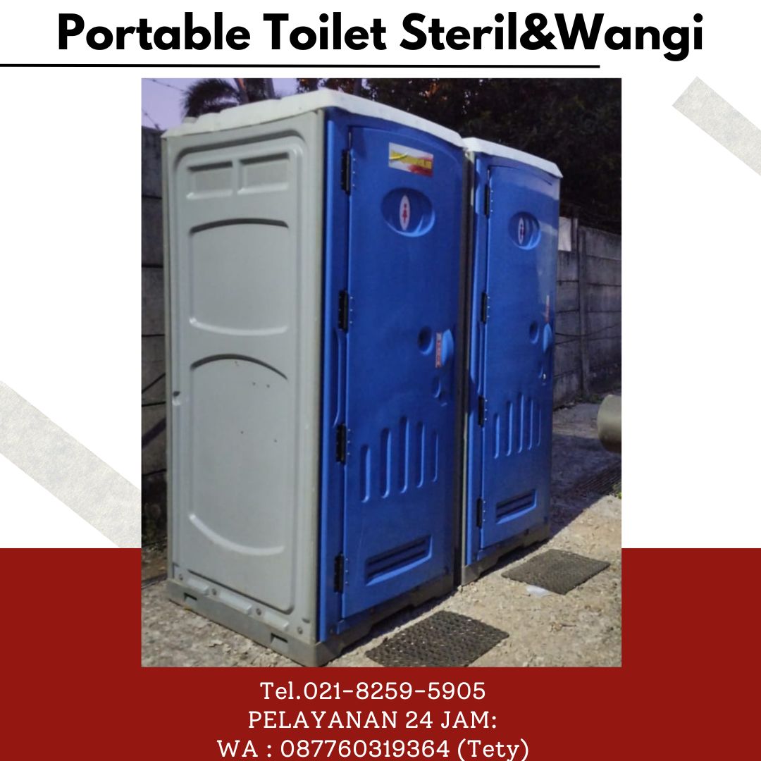 Jasa Sewa Portable Toilet Steril Dan Wangi di Jakarta Utara