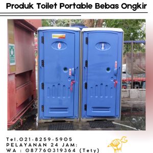 Produk Sewa Toilet Portable Bebas Ongkir Bogor