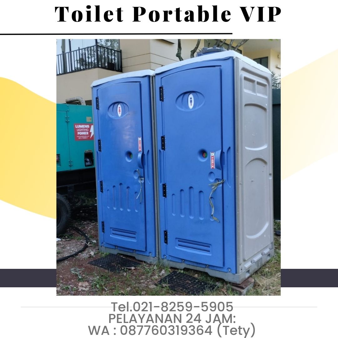Sewa Toilet Portable VIP di Suryacipta Subang Smartpolitan