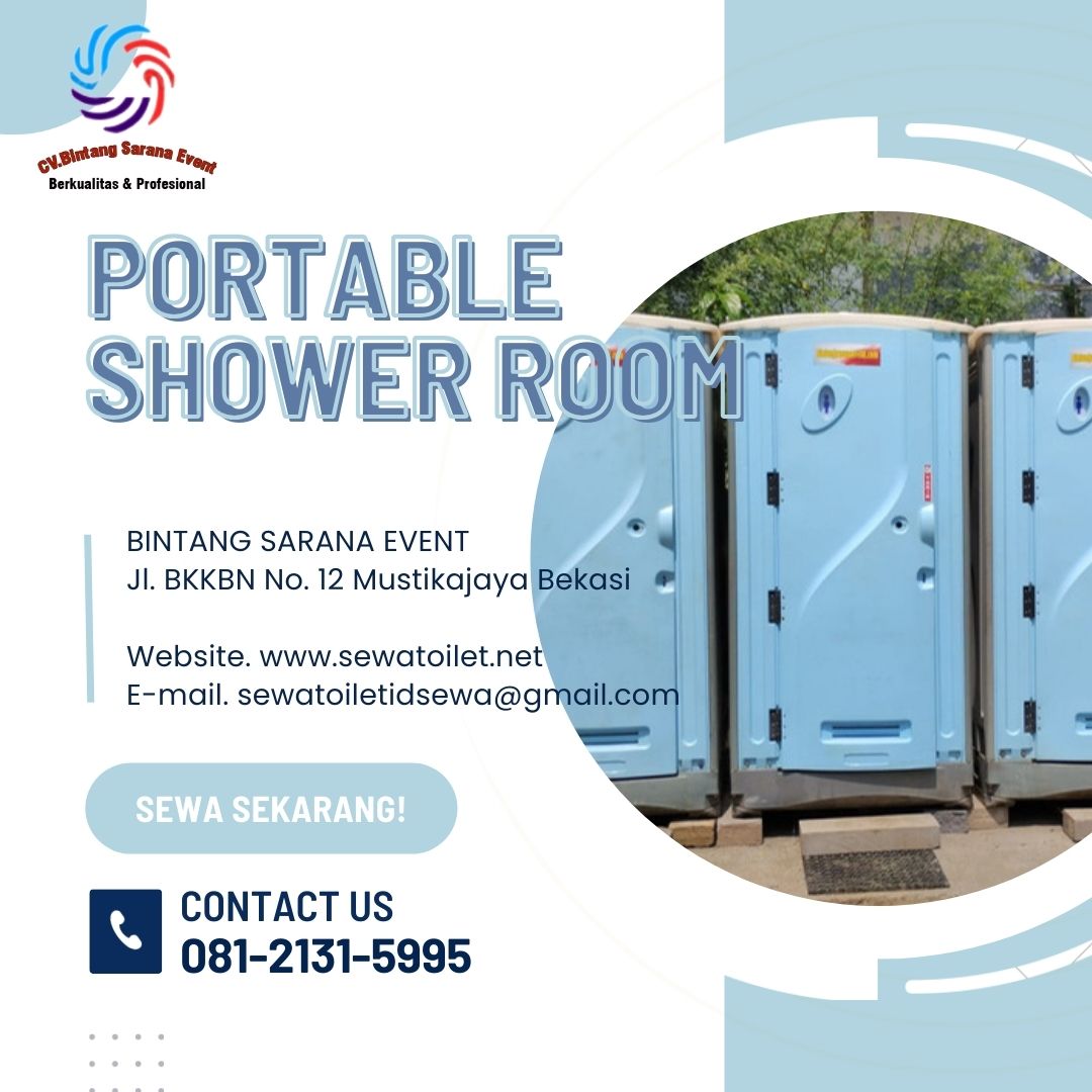 Sewa Portable Shower Room Jakarta