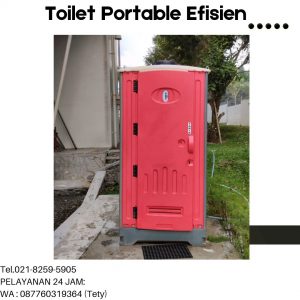 Pusat Sewa Toilet Portable Efisien di Cinere Depok