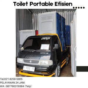 Pusat Sewa Toilet Portable Efisien di Cinere Depok