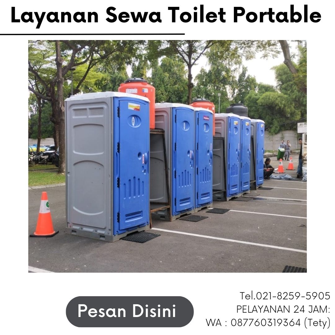 Layanan Sewa Toilet Portable Eksklusif di area Tangerang Banten