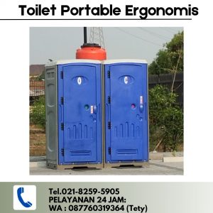 Pelayanan Sewa Toilet Portable Ergonomis Ciledug Tangerang