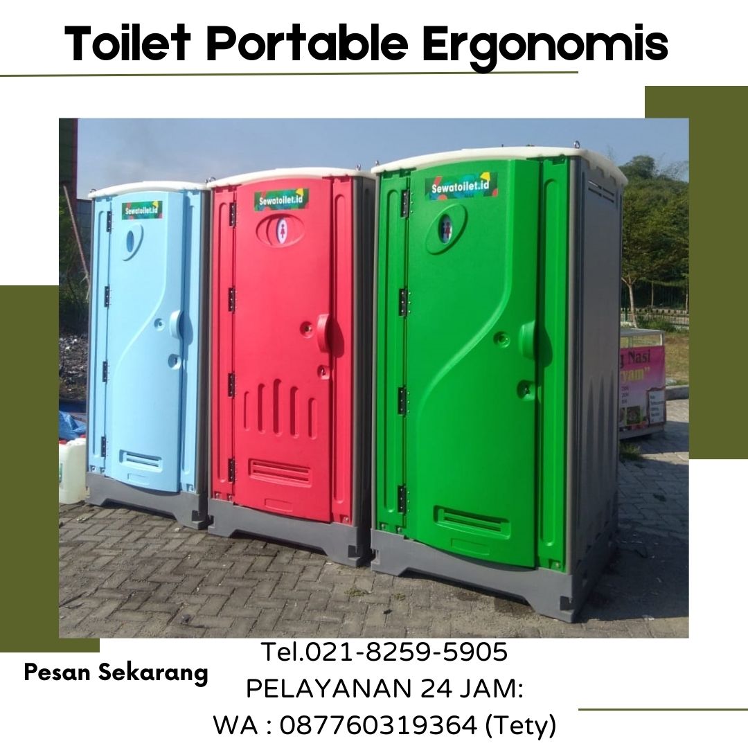 Persewaan Toilet Portable Dengan Desain Ergonomis Neglasari Tangerang