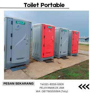 Sewa Toilet Portable Bebas Ongkir Bekasi Kota