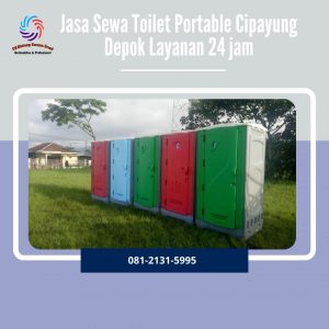 Jasa Sewa Toilet Portable Cipayung Depok Layanan 24 jam