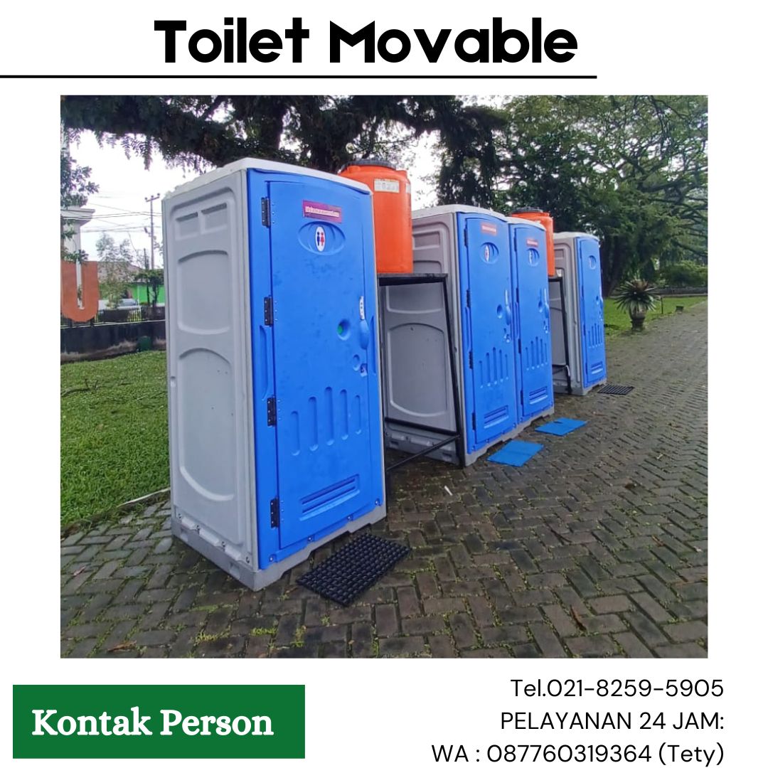 Sewa Toilet Movable Berkualitas Promo 2024 Kota Depok