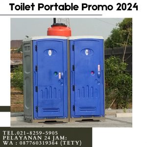 Gudang Sewa Toilet Portable Promo 2024 area Jabodetabek