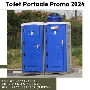 Gudang Sewa Toilet Portable Promo 2024 area Jabodetabek