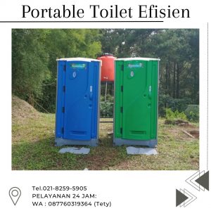 Pusat Sewa Portable Toilet Efisien Kota Bogor