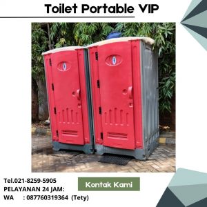 Penyewaan Toilet Portable VIP Berkualitas area Karawang