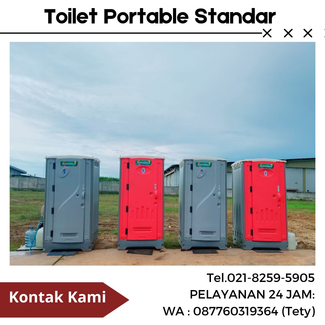 Harga Sewa Toilet Portable Standar Terbaru Jakarta Utara