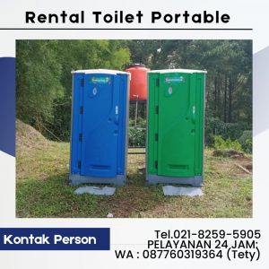 Vendor Rental Toilet Portable Terpercaya di Jakarta Timur