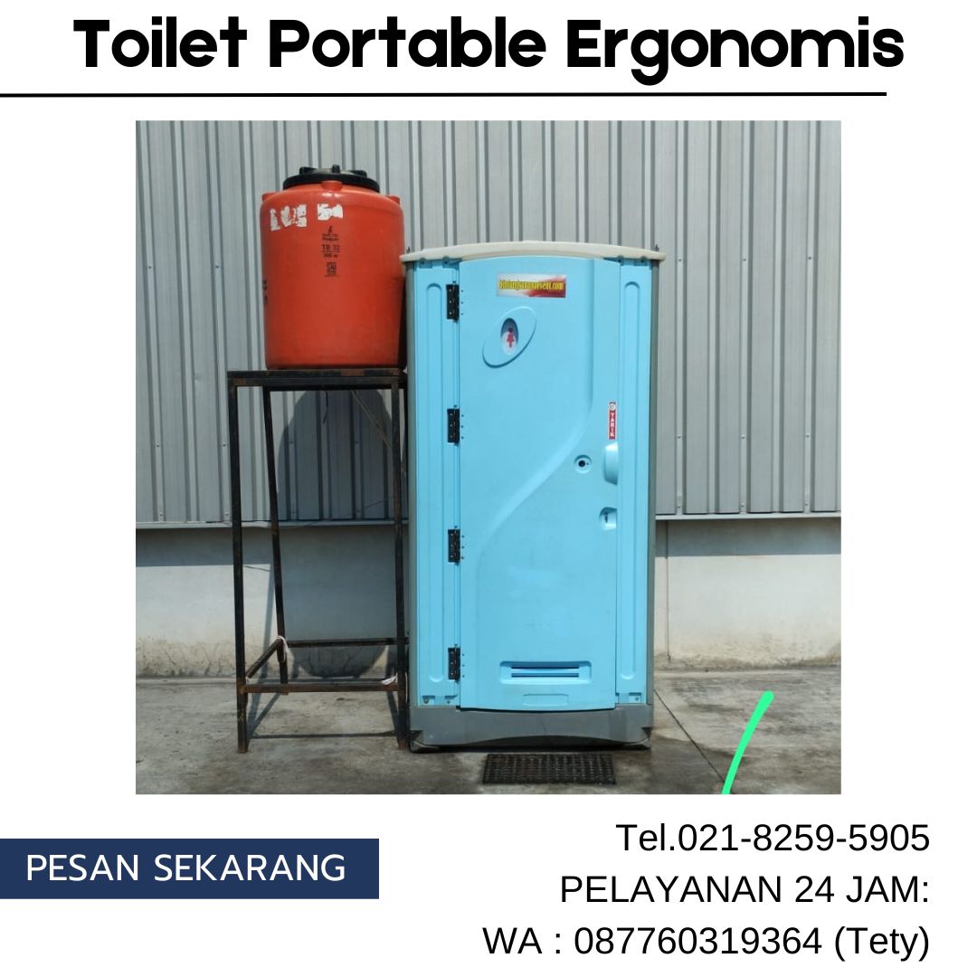 Jasa Sewa Toilet Portable Ergonomis di Bekasi Kota
