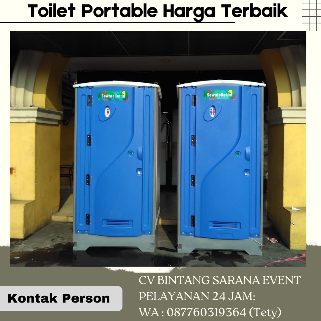 Tempatnya Sewa Toilet Portable Harga Terbaik di Jakarta Selatan