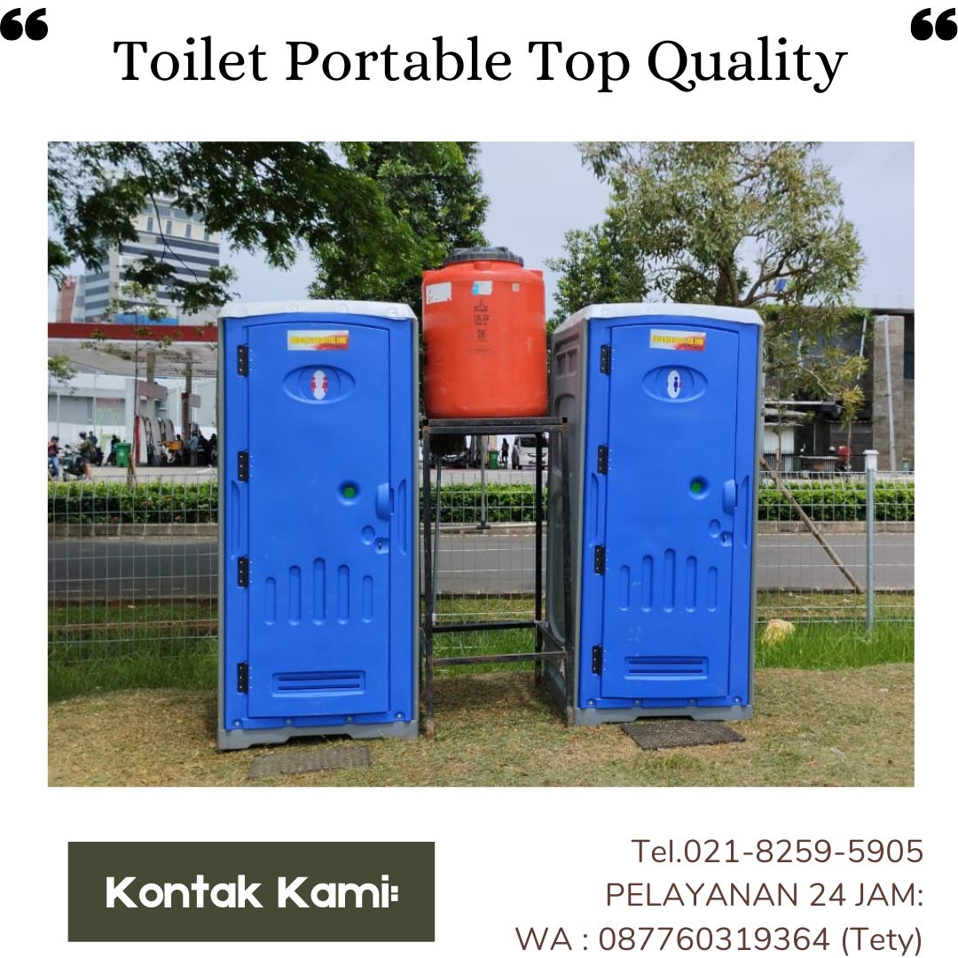Rental Toilet Portable Top Quality di area Bekasi