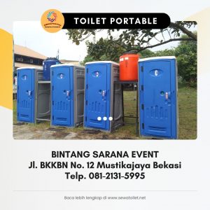 Tempat Sewa Toilet Portable Siap Antar Tepat Waktu Purwakarta