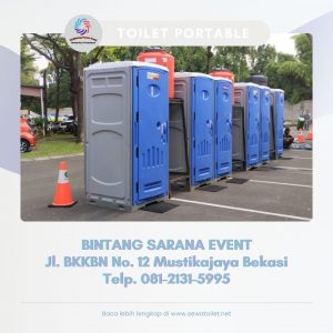 Layanan Sewa Toilet Portable Harga Murah Jangka Bulanan Bogor