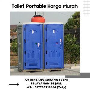Layanan Sewa Toilet Portable Harga Murah Kota Bogor
