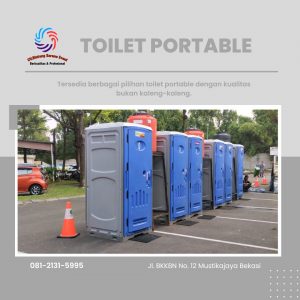 Rental Toilet Portable Acara Outdoor Cempaka Putih Timur Jakarta Pusat